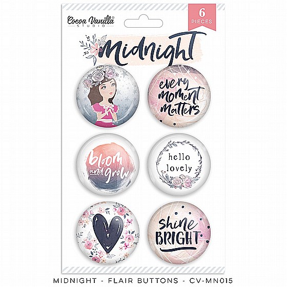 Midnight � Flair Buttons