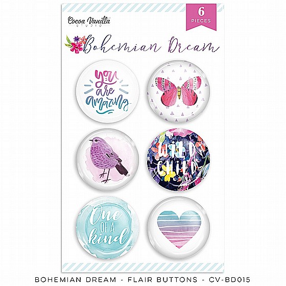 Bohemian Dream � Flair Buttons