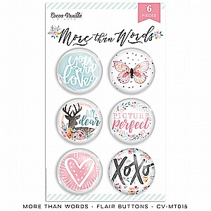 More Than Words – Flair Buttons More Than Words – Flair Buttons