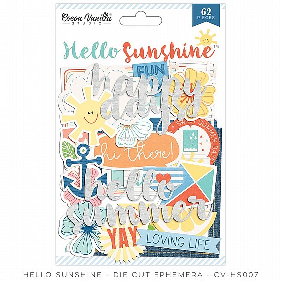 ��� ��� ��� - Hello SunshineDIE CUT EPHEMERA