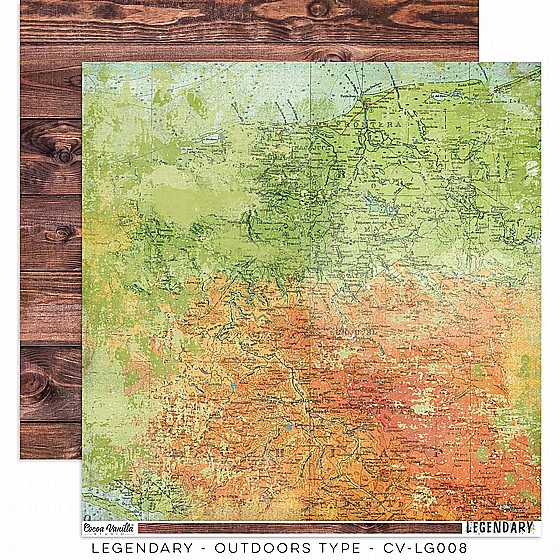 LEGENDARY � OUTDOORS TYPE PAPER