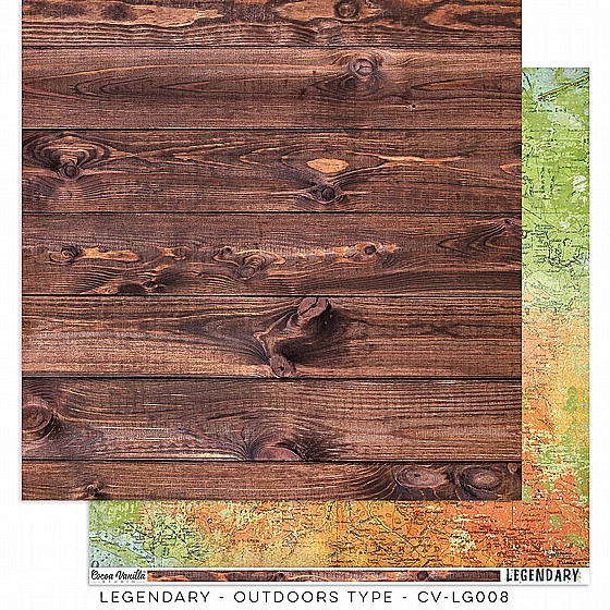 LEGENDARY � OUTDOORS TYPE PAPER