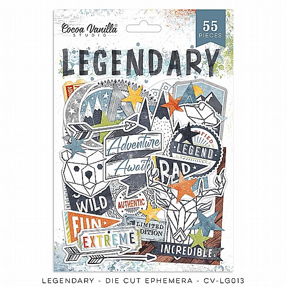 LEGENDARY � Die Cut Ephemera