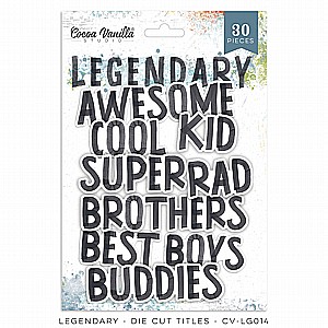 LEGENDARY – Die Cut Titles LEGENDARY – Die Cut Titles