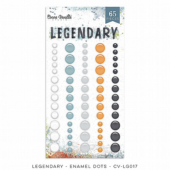 LEGENDARY � ENAMEL DOTS
