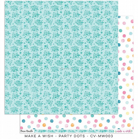 ����� ������ - Make A Wish�Party Dots� Paper