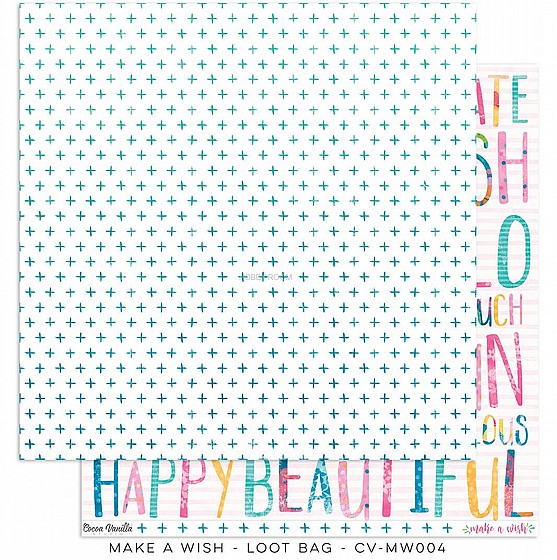 ����� ������� - Make A Wish�Loot Bag� Paper