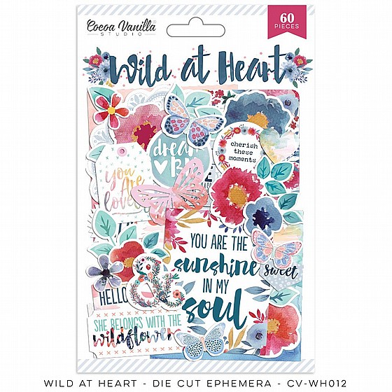 ����� ������� - Wild At Heart � Die Cut Ephemera