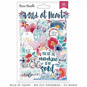 פרחים אביביים - Wild At Heart – Die Cut Ephemera פרחים אביביים - Wild At Heart – Die Cut Ephemera