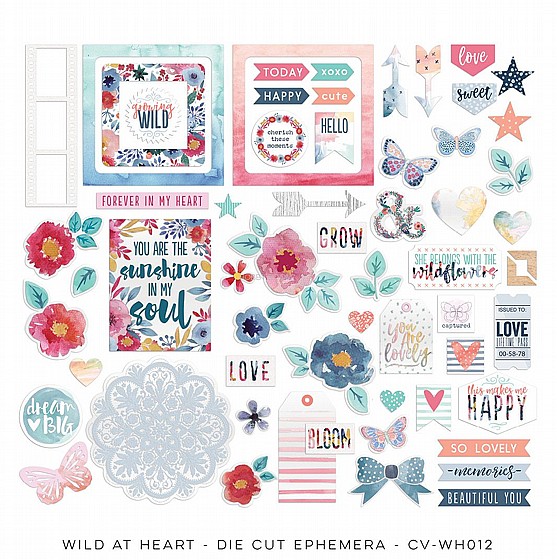 ����� ������� - Wild At Heart � Die Cut Ephemera