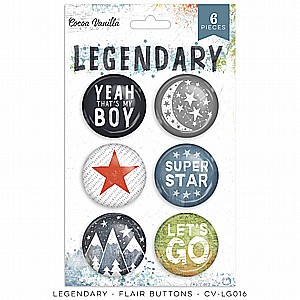 LEGENDARY FLAIR BUTTONS LEGENDARY FLAIR BUTTONS