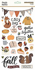 COZY DAYS -6X12 CHIPBOARD