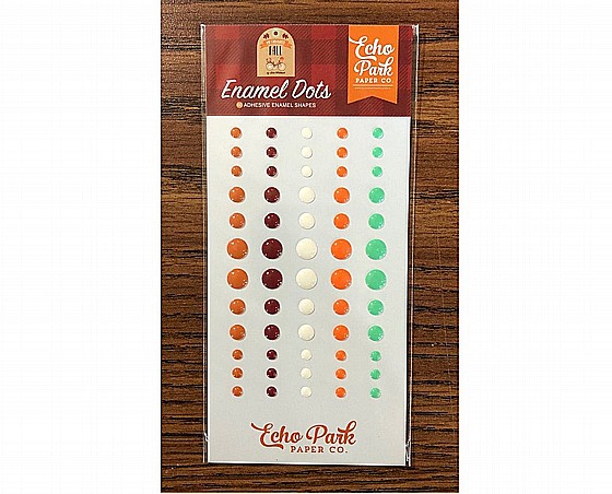 My Favorite Fall Enamel Dots