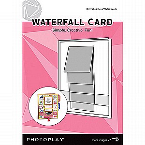 Photo Play Paper - Maker's Series Collection - Creation Bases - Card - Waterfall