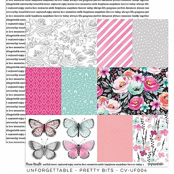 ���� ���� - UNFORGETTABLE � PRETTY BITS PAPER