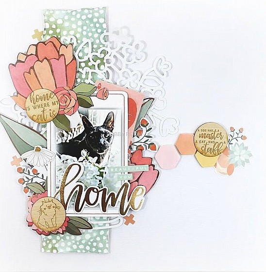 ��� ���� ������� - Saturday Afternoon Collection - 40 Piece Ephemera with Foil Accents