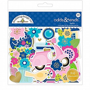 Doodlebug - Hello - Odds & Ends Die-Cuts Doodlebug - Hello - Odds & Ends Die-Cuts