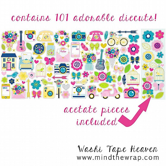 Doodlebug - Hello - Odds & Ends Die-Cuts