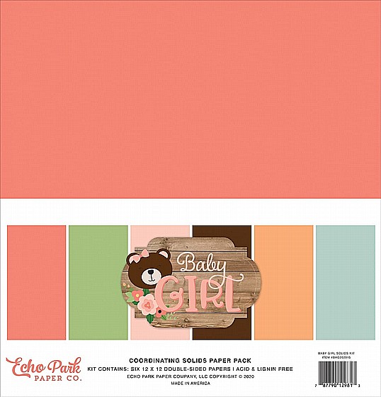BABY GIRL SOLIDS KIT