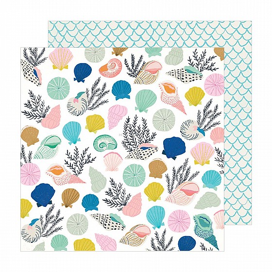 ���� ����� ��� - Crate Paper - Sunny Days Collection - 12 x 12 Double Sided Paper - Sunkissed