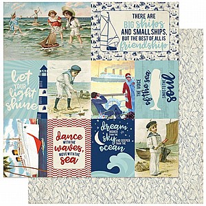 מסעות - Authentique - Double-Sided Paper 12x12 - Voyage - #11 Image Cut Aparts מסעות - Authentique - Double-Sided Paper 12x12 - Voyage - #11 Image Cut Aparts