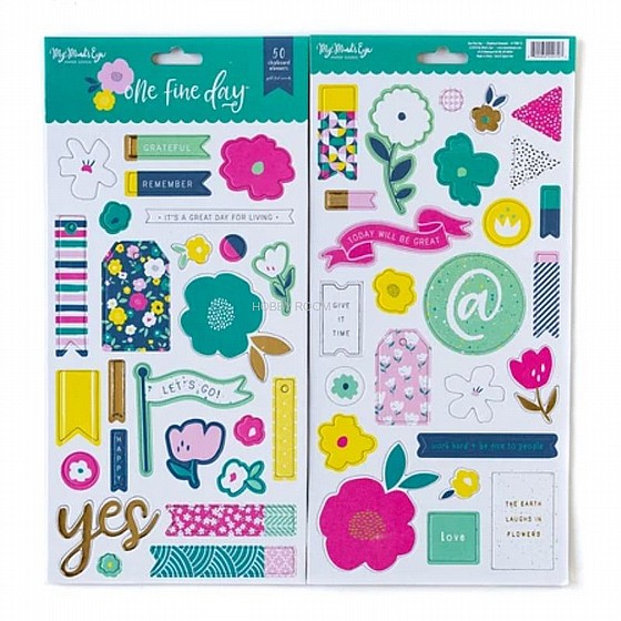  My Mind�s Eye - ONE FINE DAY CHIPBOARD EMBELLISHMENTS