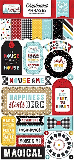 MAGICAL ADVENTURE 2 6X13 CHIPBOARD PHRASES