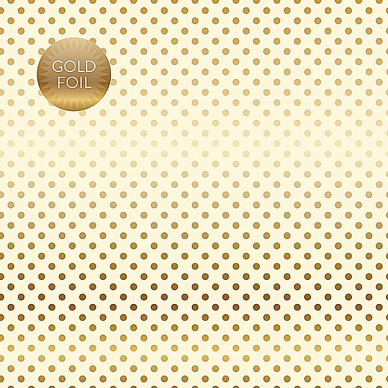CREAM GOLD FOIL