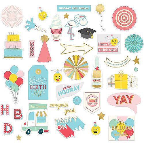  My Mind�s Eye - YAY Mixed Bag Die Cuts 