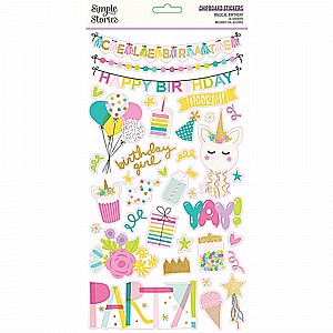 MAGICAL BIRTHDAY 6X12 CHIPBOARD MAGICAL BIRTHDAY 6X12 CHIPBOARD
