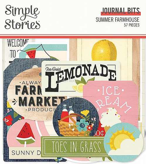 Summer Farmhouse Journal Bits & Pieces