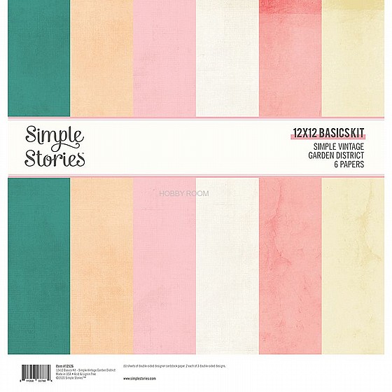 Garden District 12x12 Basics Kit