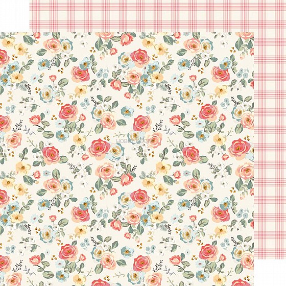 GINGHAM GARDENS"SAVANNAH" 12X12 PAPER