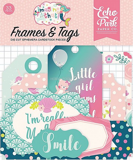 ������ �� ����� ������� ������� - Imagine That Girl Frames & Tags Ephemera