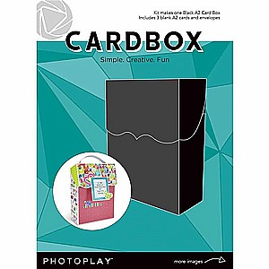 Photo Play Paper - Maker's Series Collection - Creation Bases - Cardbox - Black Photo Play Paper - Maker's Series Collection - Creation Bases - Cardbox - Black