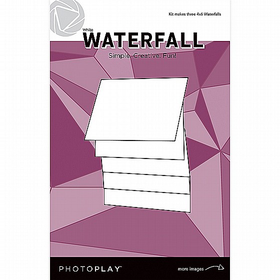 	 Photo Play Paper - Makers Series Collection - Creation Bases - Manual - White Waterfall - 4 x 6