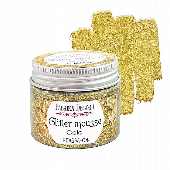 ��� ������ �� ����� ��� GLITTER MOUSSE, COLOR GOLD