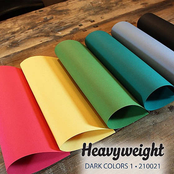 HEAVYWEIGHT DARK COLORS 1 BUNDLE - 18 PCS.