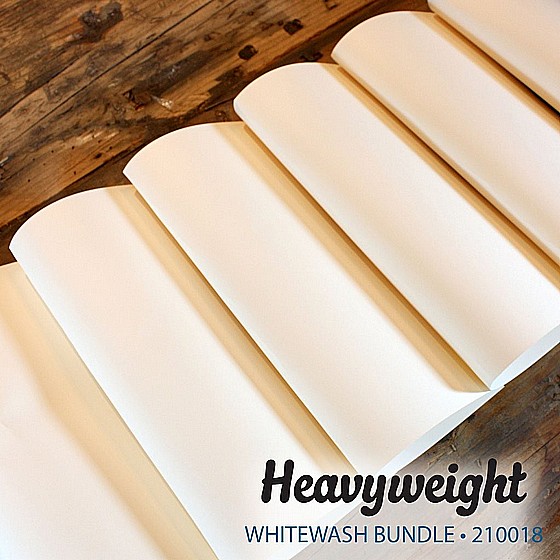 HEAVYWEIGHT WHITEWASH BUNDLE.