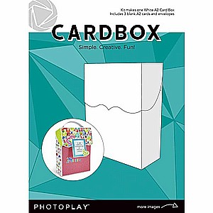 Photo Play Paper - Maker's Series Collection - Creation Bases - Cardbox - White