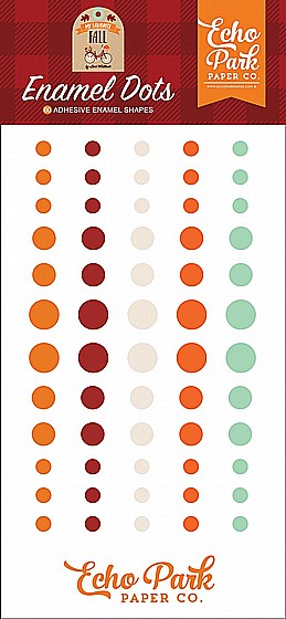 MY FAVORITE FALL ENAMEL DOTS