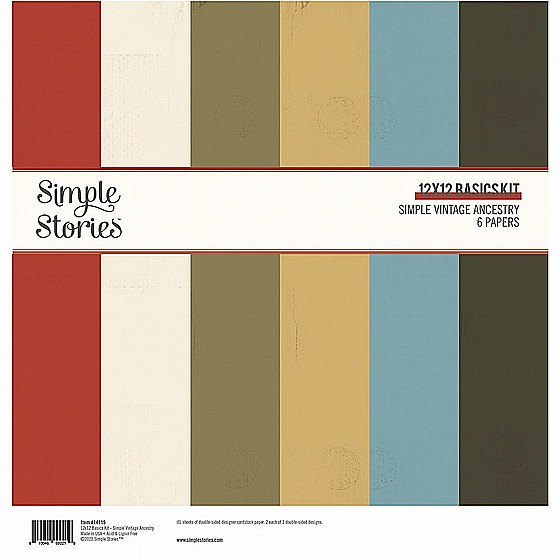 Ancestry - 12x12 Basics Kit