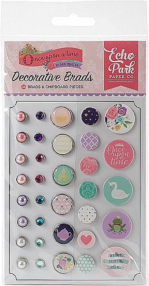 ONCE UPON A TIME DECORATIVE BRADS
