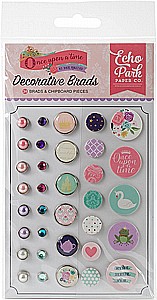 ONCE UPON A TIME DECORATIVE BRADS ONCE UPON A TIME DECORATIVE BRADS