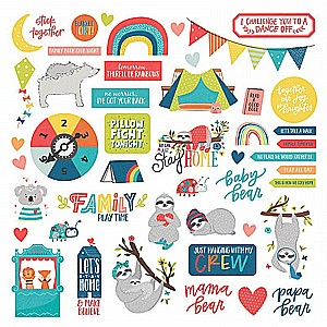  We Can Just Stay Home Element  Sticker