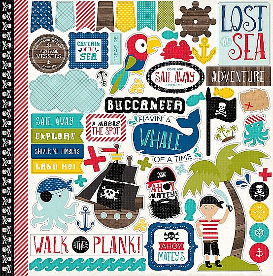 PIRATES LIFE ELEMENT STICKER