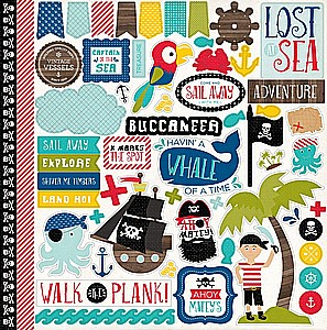 PIRATE'S LIFE ELEMENT STICKER