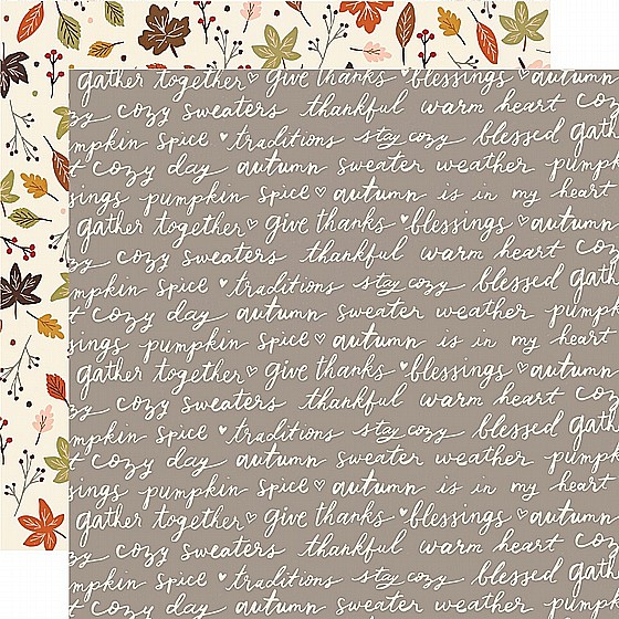 COZY DAYS - HARVEST WISHES