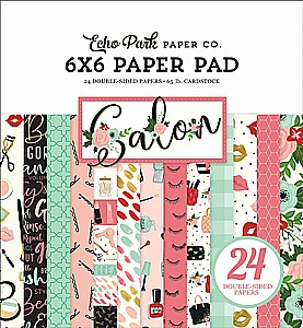 מארז דפי קארדסטוק SALON 6X6 PAPER PAD מארז דפי קארדסטוק SALON 6X6 PAPER PAD