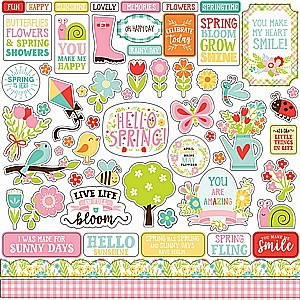 SPRING FLING ELEMENT STICKER